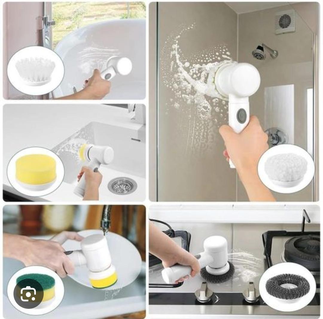 *New arrival*🎊🎊🎊🎊
*USB Rechargable magic brush with 3 option (brush, sponge & polisher) plus adhesive storage hook*