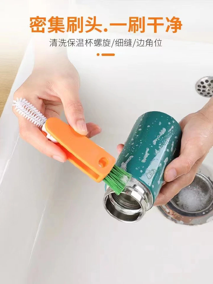 *Mini cleaning brush
*For cleaning and easy decontamination of hidden areas e.g thermos lids/kids bottles etc*
*kindly watch the video on how to use it!*