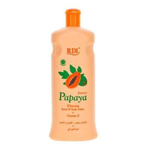 RDL Papaya Extract Hand & Body Lotion 600ml Original – Moisturizing Body Lotion with Papaya Extract for Dry Skin, Uneven Looking Skin Tone, Soft Smooth Radiant Skin, Daily Body Care