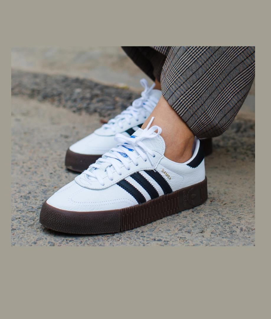 Stylish Unisex Samba Sneaker-Classic White & And Black Casual Shoes ,Comfortable Everyday Sneakers For Men And Women ,Trendy fashion Footwear For All Occasions