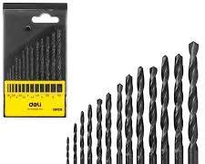 16PCS Mixed Drill Bit Set Combo HSS Twist Masonry Wood Working Drilling Bits Set 2mm-10mm Multi Purpose Drill Bits Kit for Metal Concrete Wood Plastic Drilling Power Tool Accessories Home Hardware Set