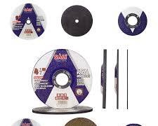 SALI 4.5 Inch Heavy Duty Metal Grinding Disc 115x6x22.2mm A24Q4BF Depressed Center Abrasive Wheel for Angle Grinder Structural Steel Cast Iron Weld Shaving and Heavy Rust Removal Pack 115mm