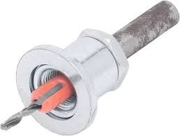 Adjustable Woodworking Countersink Drill Bit with Depth Stop Collar 2.8x8mm 3x8mm Pilot Hole Screw Drill Bit Set Carbon Steel Core Carpenter Furniture Tapered Boring Reamer Power Tool Accessories