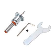 Adjustable Woodworking Countersink Drill Bit with Depth Stop Collar 2.8x8mm 3x8mm Pilot Hole Screw Drill Bit Set Carbon Steel Core Carpenter Furniture Tapered Boring Reamer Power Tool Accessories