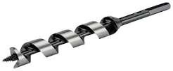 Mykin Power 2Pcs Wood Auger Drill Bit Set 20x250mm 25x250mm Heavy Duty High Carbon Steel Hex Shank Deep Hole Bored Spiral Twist Drills Carpenter Joiner Timber Woodworking Power Tool Accessories Pack.