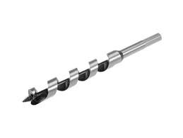 Mykin Power 2Pcs Wood Auger Drill Bit Set 20x250mm 25x250mm Heavy Duty High Carbon Steel Hex Shank Deep Hole Bored Spiral Twist Drills Carpenter Joiner Timber Woodworking Power Tool Accessories Pack.