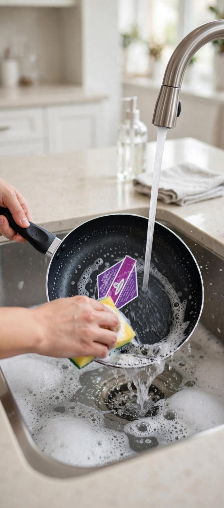 24cm Non-Stick Frying Pan - Heavy Duty With Heat-Resistant Handle For Frying Eggs, Chapati, Meat, Home & Kitchen Use