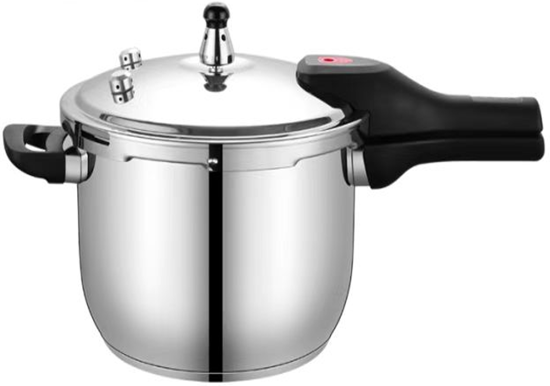 Stainless Steel Stovetop Pressure Cooker, Multi‑function Pressure Pot with Safety Lock for Home Kitchen