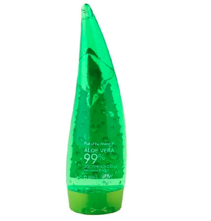 Fruit Of The Wokali Aloe Vera Soothing Gel Sunburn Repair Gel 99% Natural AloeVera Content Treat Sun Burns and Repairs Skin Faster Hydrating and Moisturizing Cream