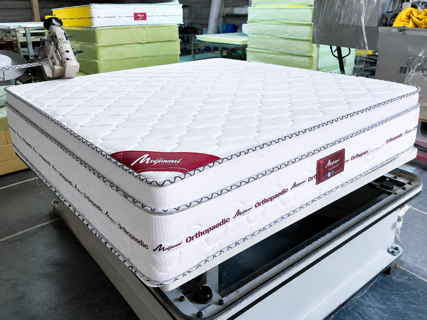Orthopedic Spring Mattress – Grey | Firm & Durable Comfort

Enjoy restful sleep with this firm orthopedic spring mattress, designed to provide reliable support and lasting comfort. Its sturdy spring c
