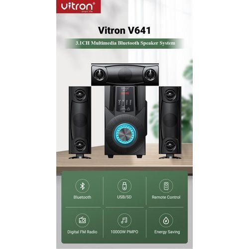 VITRON V641 Vitron V641 X-Bass 3.1 Multimedia Home Theatre System – Cinema Sound Edition