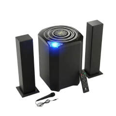 EUROKEN MTUNGI EK-607 2.1CH With 20,000 PMPO MTUNGI Subwoofer Speaker Home Theatre Audio System With Remote Control BLUETOOTH/USB/SD/FM FREE MIC