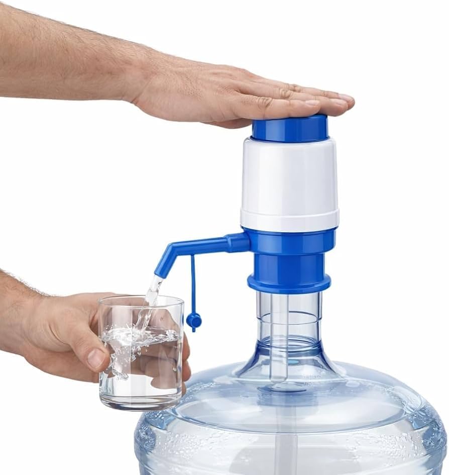 Manual water pump,portable hand press dispenser for bottle 10 litres and 20 litres very easy to assemble