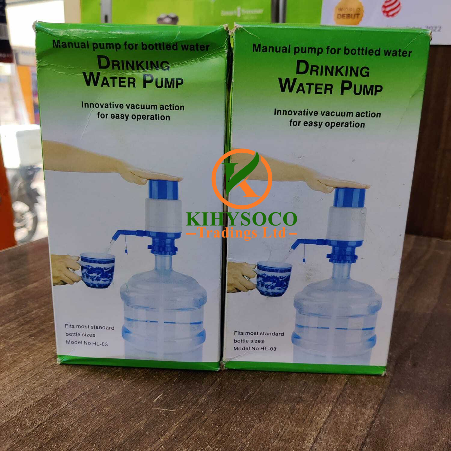Manual water pump,portable hand press dispenser for bottle 10 litres and 20 litres very easy to assemble
