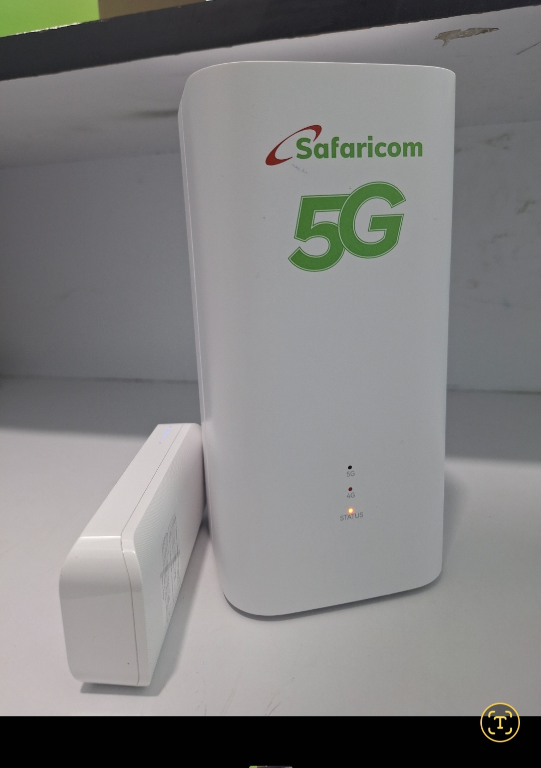 Safaricom 5G WiFi Router Up to 2400 Mbps , WiFi up to 60 Connection Huawei Wireless Indoor Router With UPS Power Bank Get 1 MONTH FOR 2,999 KSH Subscription. Indoor Huawei comes with free powerbank