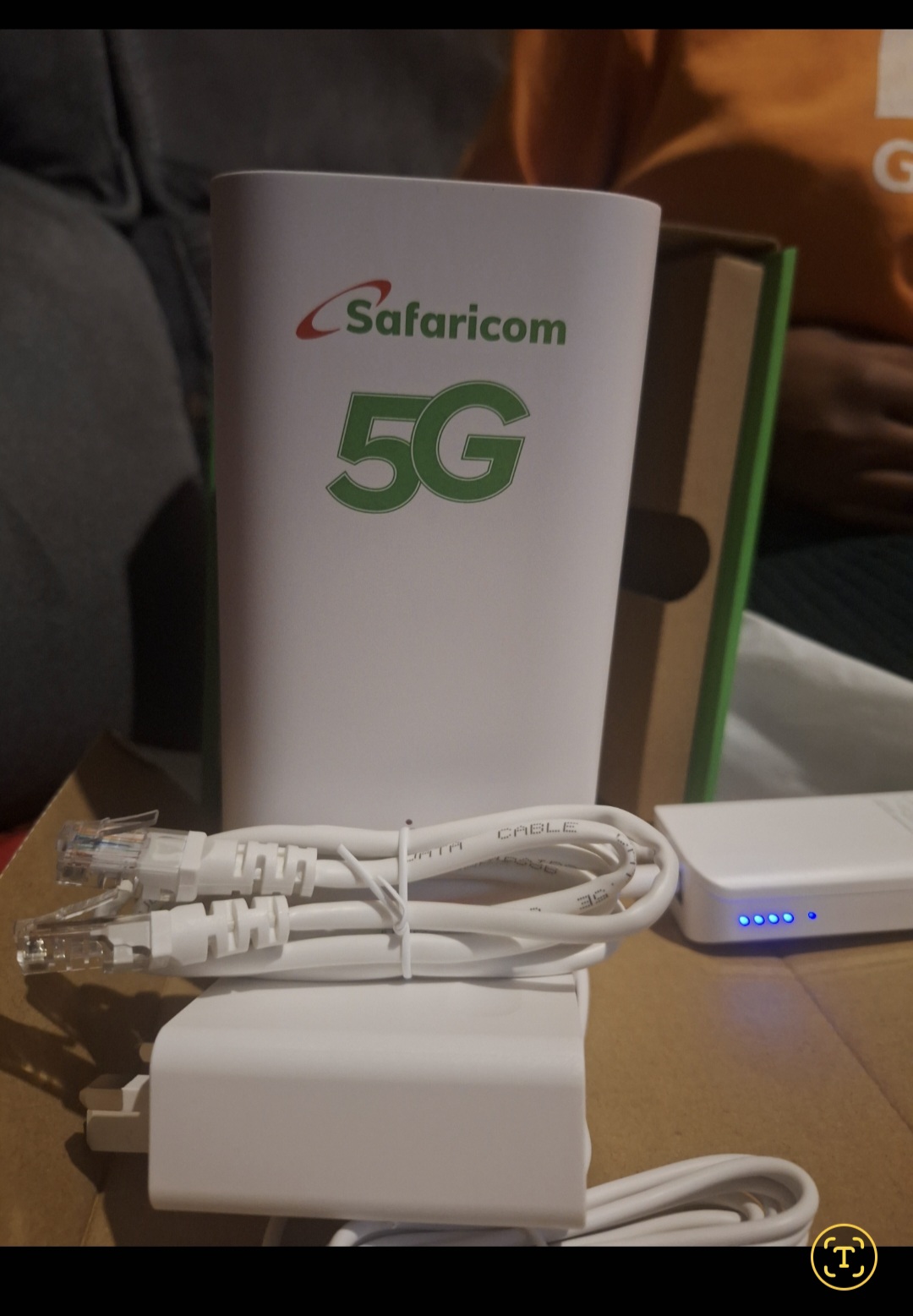 Safaricom 5G WiFi Router Up to 2400 Mbps , WiFi up to 60 Connection Huawei Wireless Indoor Router With UPS Power Bank Get 1 MONTH FOR 2,999 KSH Subscription. Indoor Huawei comes with free powerbank