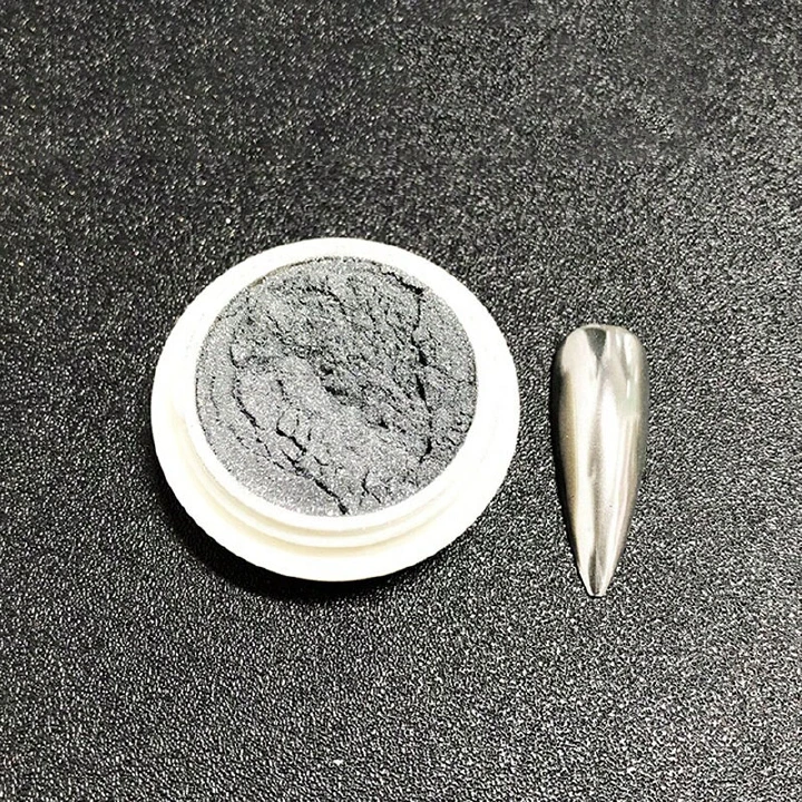 Gold Silver Mirror Chrome Nail Powder for UV Gel Nails view 4