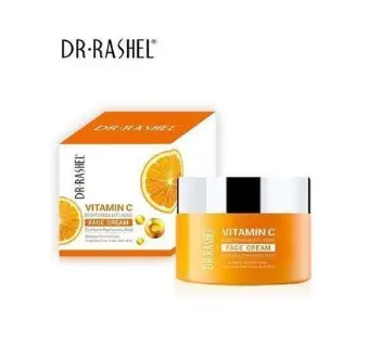 Vitamin C Face Cream Brightening & Anti-Aging Moisturizing Cream With Hyaluronic Acid 50g - Dr. Rashel