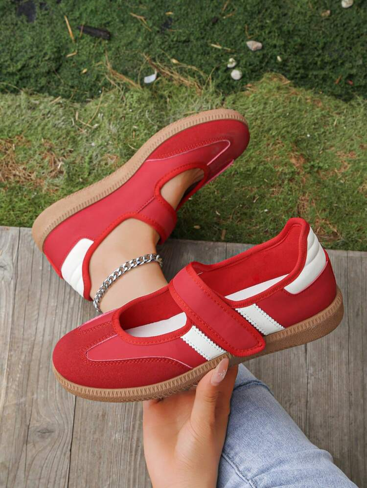 LIMITED STOCK🔥🔥🔥Women's Mary Jane Shoes – Casual Flat Shoes Ladies Comfortable Velcro Strap Flats