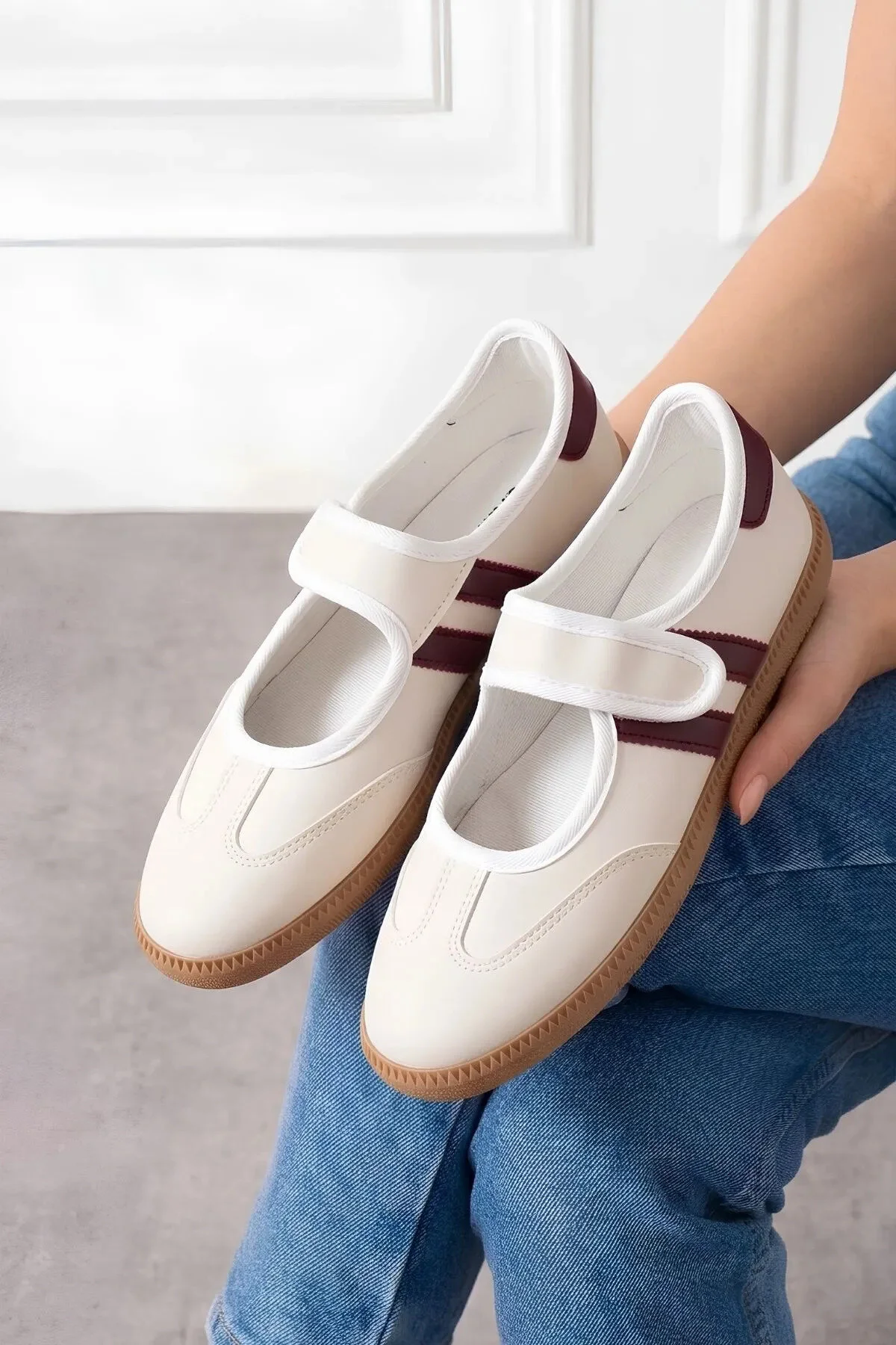 LIMITED STOCK🔥🔥🔥Women's Mary Jane Shoes – Casual Flat Shoes Ladies Comfortable Velcro Strap Flats