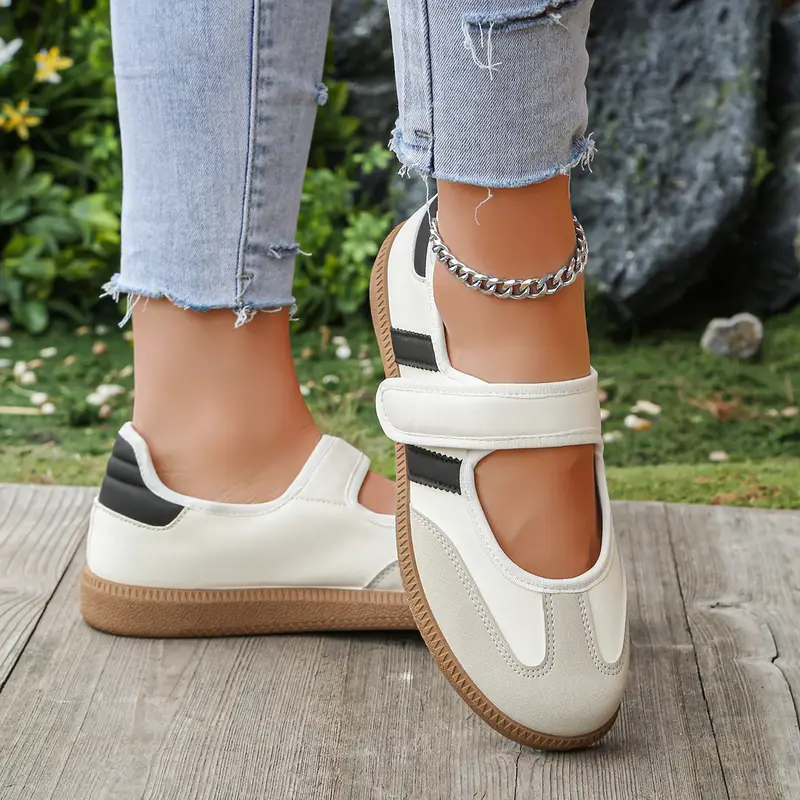 LIMITED STOCK🔥🔥🔥Women's Mary Jane Shoes – Casual Flat Shoes Ladies Comfortable Velcro Strap Flats