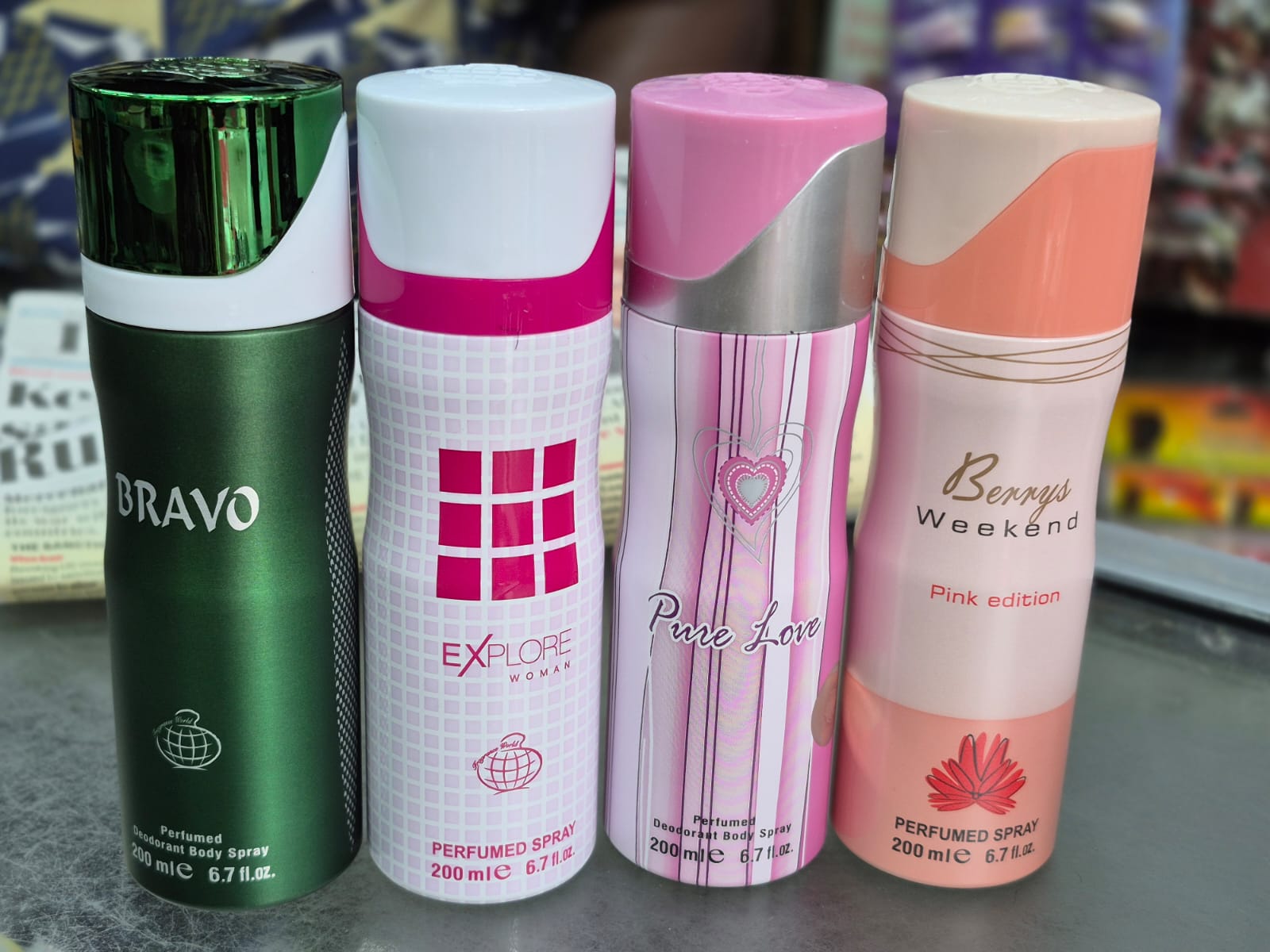 Perfumed Body Spray 200ml – Scented Body Spray for Everyday Fragrance