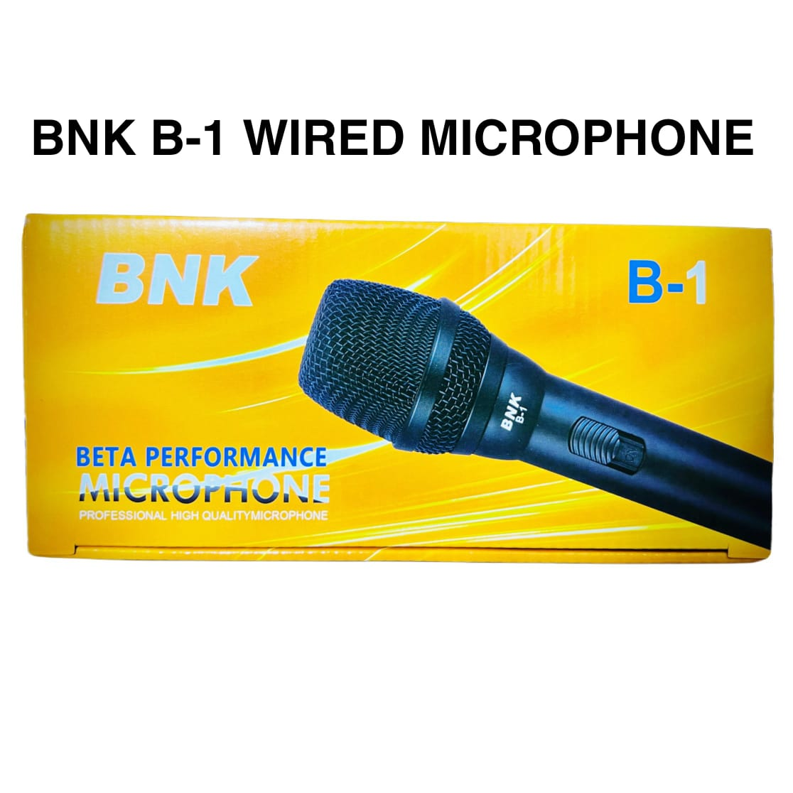 Wired Microphone | High Quality BNK B-1 Professional Vocal Dynamic Microphone - Wired Handheld Mic