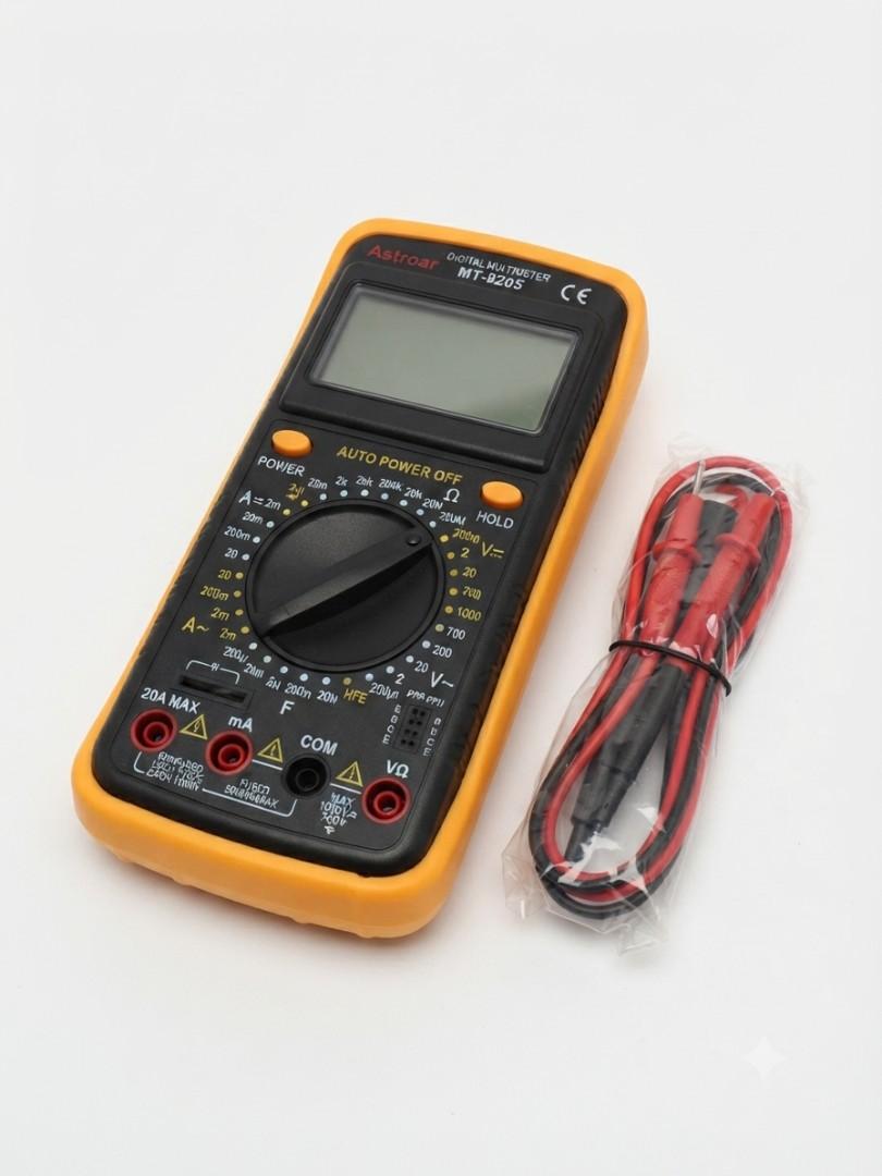 AirStar MT5205 Digital Multimeter Auto Power Off AC/DC Voltage Current Resistance Tester Electrical Measuring Meter