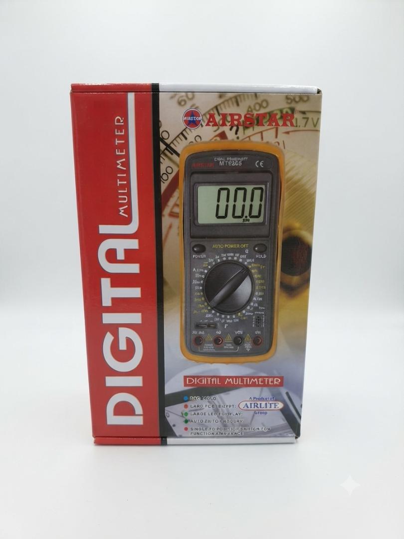 AirStar MT5205 Digital Multimeter Auto Power Off AC/DC Voltage Current Resistance Tester Electrical Measuring Meter