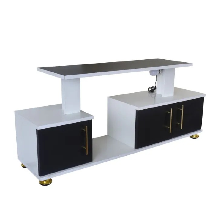 【PROMOTION!】 Istanbul 2 Modern TV STAND With LED Lights Tv Stands Furniture High Quality Durable Classic Tv Unit