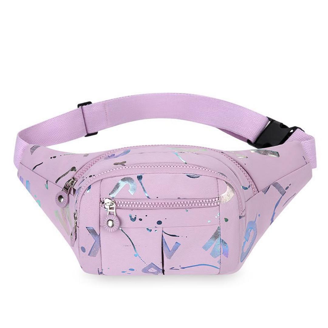 Women’s Fashion Waist Bag – Multi-Pocket Adjustable Belt Bag with Zipper Compartments for Travel, Shopping, Casual Wear & Outdoor Activities
