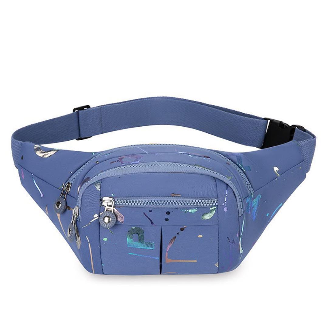Women’s Fashion Waist Bag – Multi-Pocket Adjustable Belt Bag with Zipper Compartments for Travel, Shopping, Casual Wear & Outdoor Activities