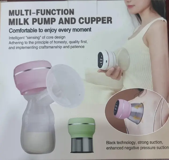 Hands Free Portable Electric Breast Milk Pump – Rechargeable Hands-Free Breastfeeding Pump with Strong Suction