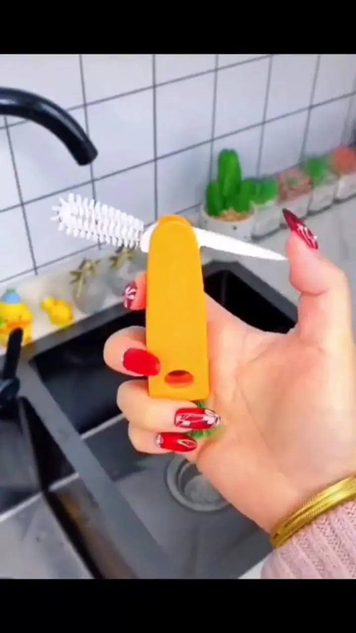 Mini Cleaning Brush Multifunctional Household Kitchen & Bathroom Scrub Brush
