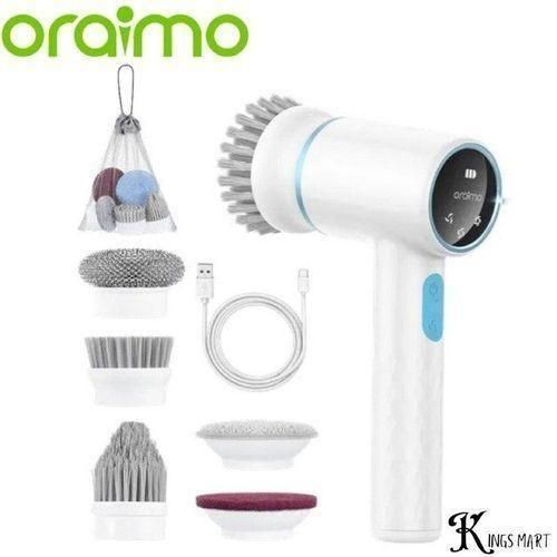 Oraimo Ultra-Cleaner Scrubber Cordless 1.5H Runtime Electric Spin Brush with 5 Replacement Heads Spin-Scrubber OSS-204A
Oraimo Ultra-Cleaner Scrubber Cordless 1.5H Runtime Electric Spin Brush with 5 R