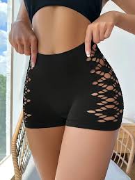 3 Women's Hollow-Out Boyshort Panties | Geometric Cut-Out Seamless Hipster Underwear | Soft Stretch Low Rise Breathable Everyday Comfort Briefs