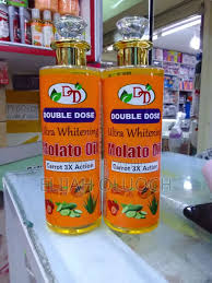 Double Dose Ultra Whitening Molato Glow Body Oil 300ml – Carrot 3X Action Brightening, Moisturizing & Nourishing Body Oil for Radiant Glow, Smooth Soft Skin & Daily Full Body Care for Women & Men