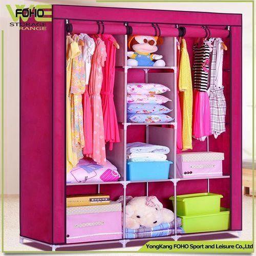 Premium 3-Column Wooden Wardrobe – Strong, Spacious & Elegant Storage Cabinet, Large Capacity 3-Column Closet Organizer, Sturdy, Stylish & Long-Lasting (Best for Home Storage)