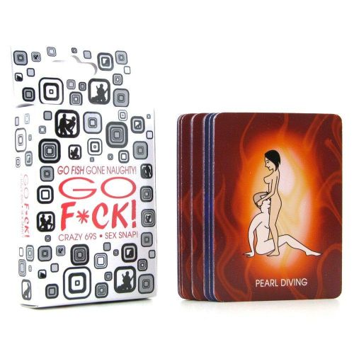 Go Fish Gone Naughty: Flirty Cheeky Adult Card Game Fun
