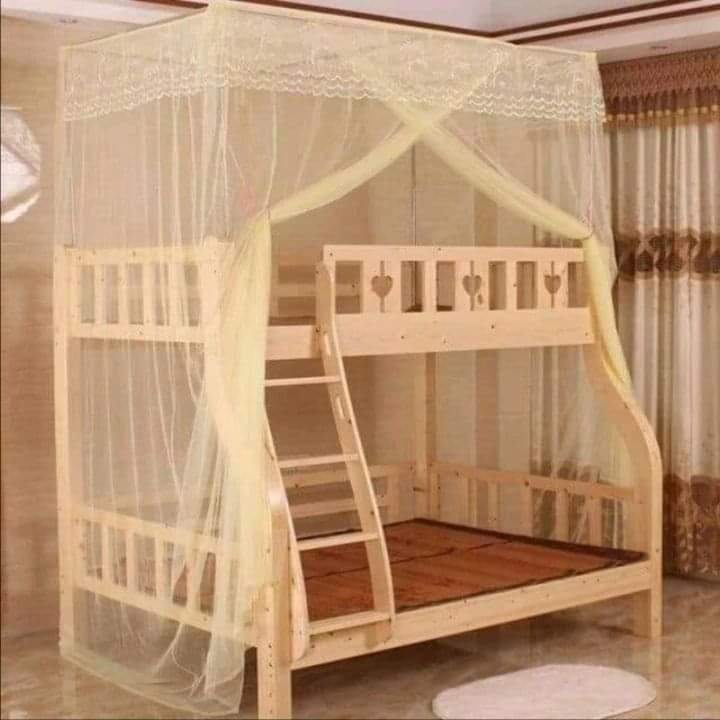 Double Decker Mosquito Net 5×6 ft – Durable Fine Mesh Bed Net