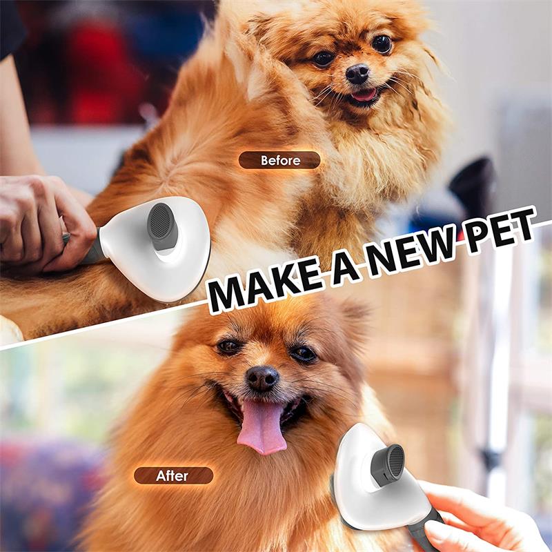 Self Cleaning Slicker Brush for Cats & Dogs Pet Hair Remover De shedding Grooming Comb