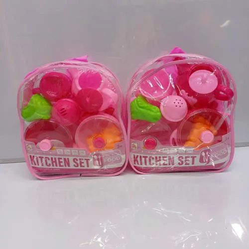 SAME DAY DELIVERY Kitchen Set Toy For Girls Pretend Play Cooking Set With Accessories Educational Role Play Toy For Kids Fun Learning Kitchen Play Set
