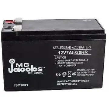 SAME DAY DELVERY Mg Jacobs JACOBS 12V Battery 12V 7.2Ah UPS Battery 20HR