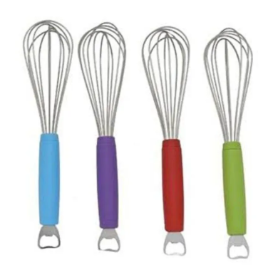 1Pc Stainless Steel Whisk Mixer Wire Cake Egg Frother Beater Baking Tools Kitchen Tool