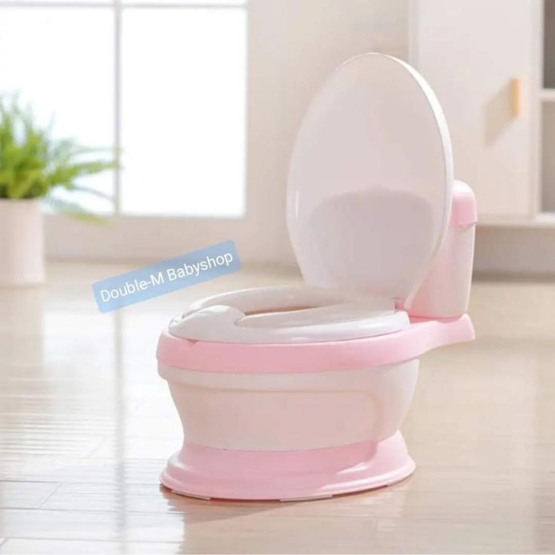 Premium Baby Potty Trainer Seat for Toddlers 1-8 Years | Non-Slip Toilet Training Seat with Handles, Splash Guard & Comfortable Cushion | Portable Kids Potty Training Chair for Boys and Girls