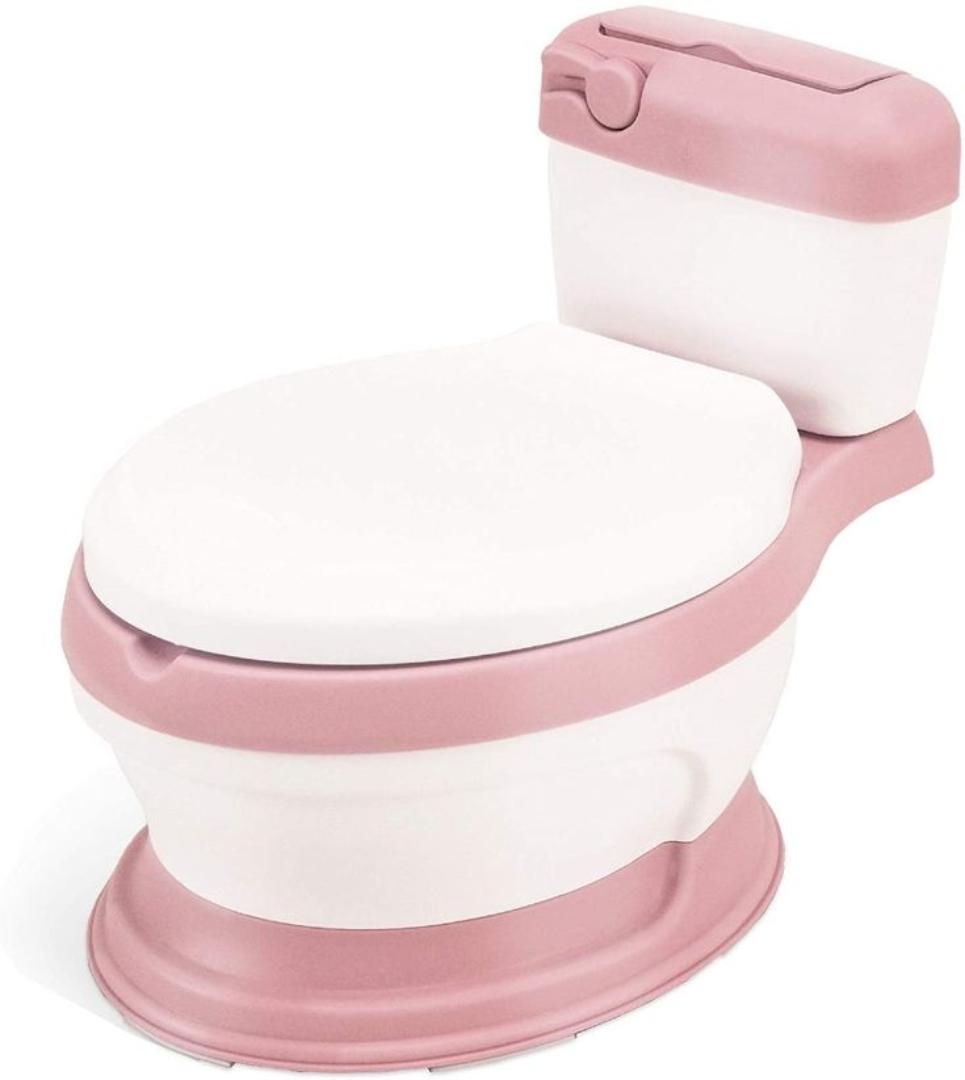 Premium Baby Potty Trainer Seat for Toddlers 1-8 Years | Non-Slip Toilet Training Seat with Handles, Splash Guard & Comfortable Cushion | Portable Kids Potty Training Chair for Boys and Girls