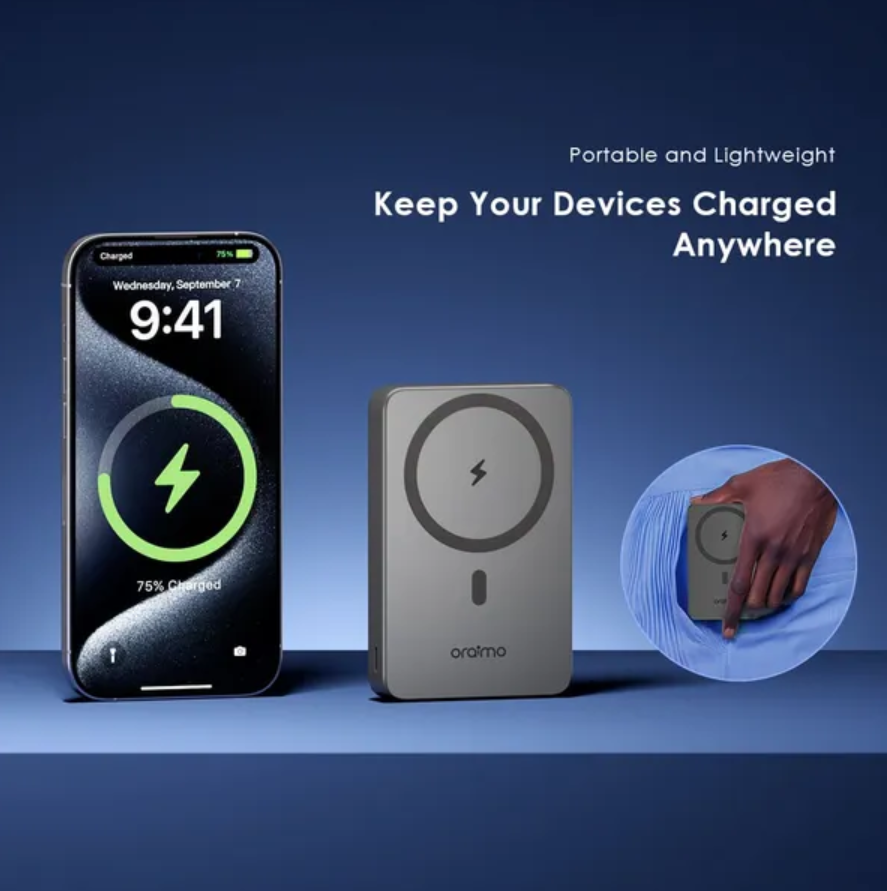 oraimo MagPower 15 oraimo MagPower 15 10000mAh Wireless Power Bank