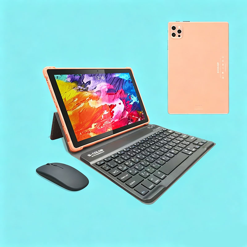 S Color S-COLOR GT40 Ultra 10.1" Tablet – 16GB RAM + 512GB ROM, Android 13, 5G Dual SIM, 10000mAh Battery, Keyboard & Mouse Included