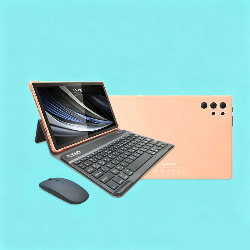 S-COLOR GT20 Ultra 2-in-1 Tablet, 10.5 Inch HD Display, Android 13, Keyboard Mouse and Stylus Set for Work, Study and Entertainment