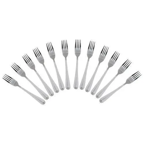 2/3/6/12 PIECES Quality Strong Fork spoons set stainless steel Heavy Duty Culinary Stainless Steel Fork [WITHOUT ORGANIZER]